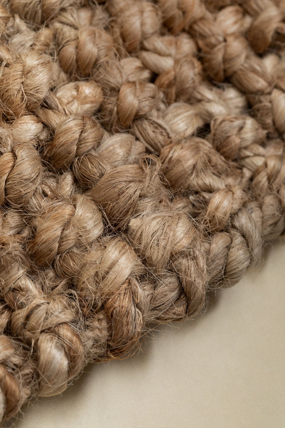 Rechthoekige deurmat 45x60 cm in naturel jute Bartagli, galerij beeld 3