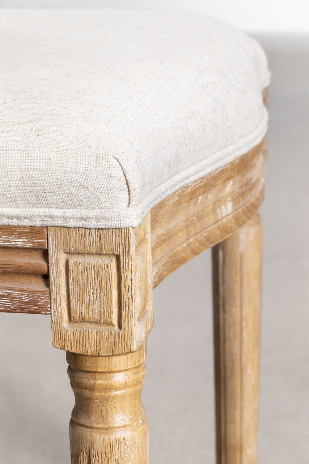 Set van 4 Sunna gestoffeerde eetkamerstoelen, galerij beeld 6