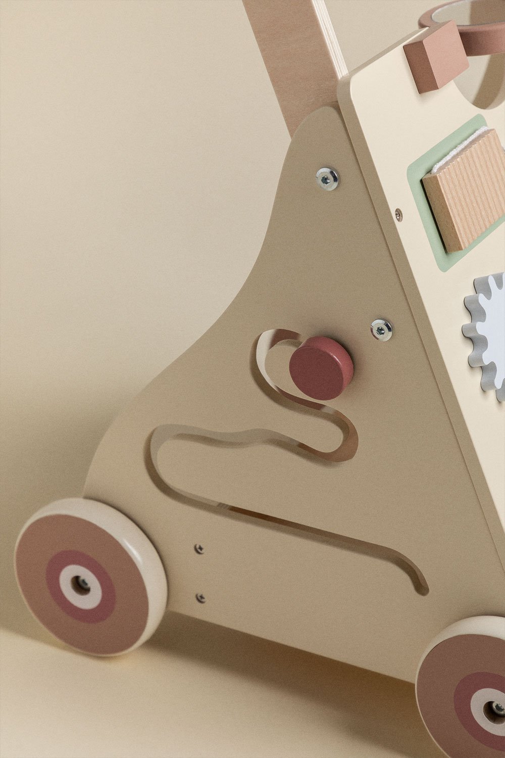 Wakko Kids houten multifunctionele loopwagen, galerij beeld 5