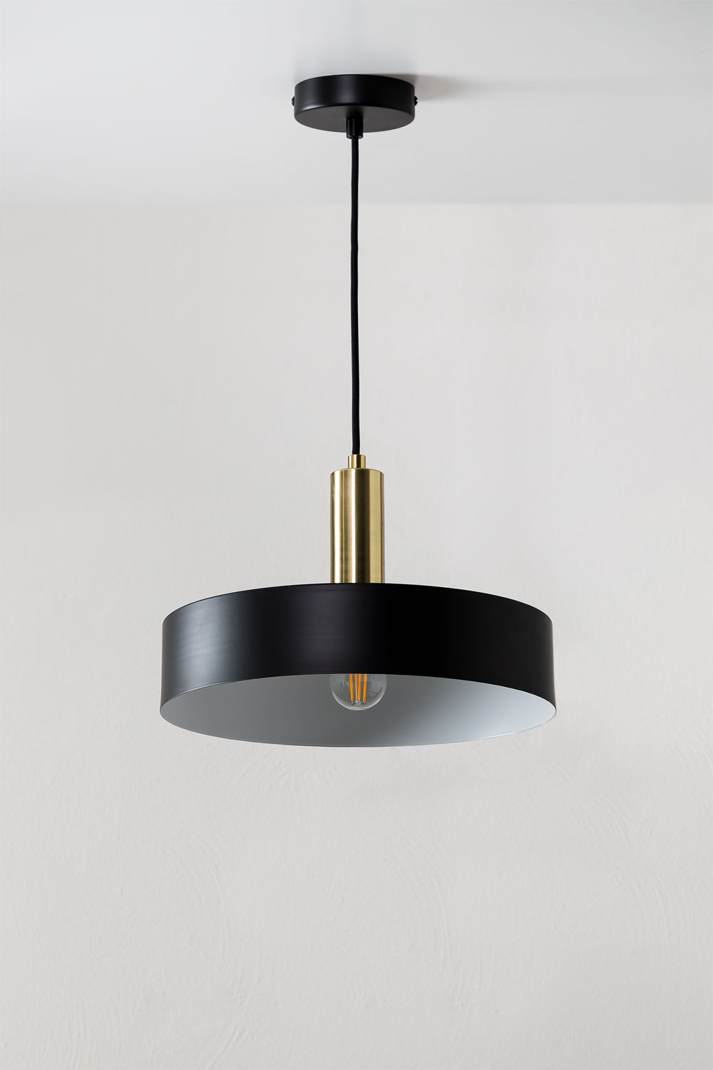 Design plafondlamp met 3 glazen bollen - Ottavia