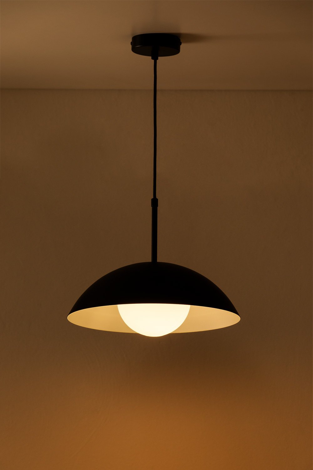 Javiane metalen plafondlamp, galerij beeld 2