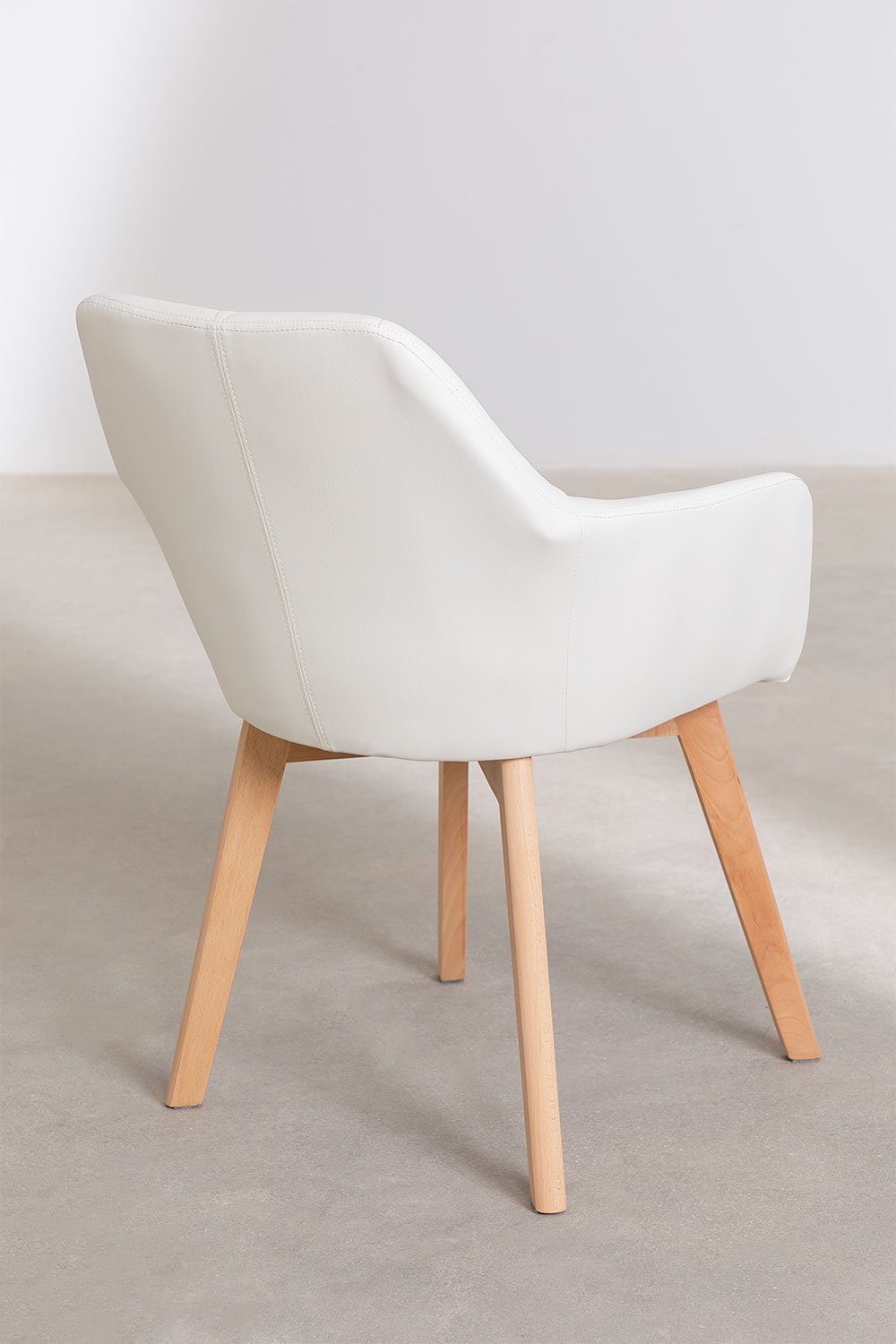 Set van 2 Marh gestoffeerde eetkamerstoelen, galerij beeld 6