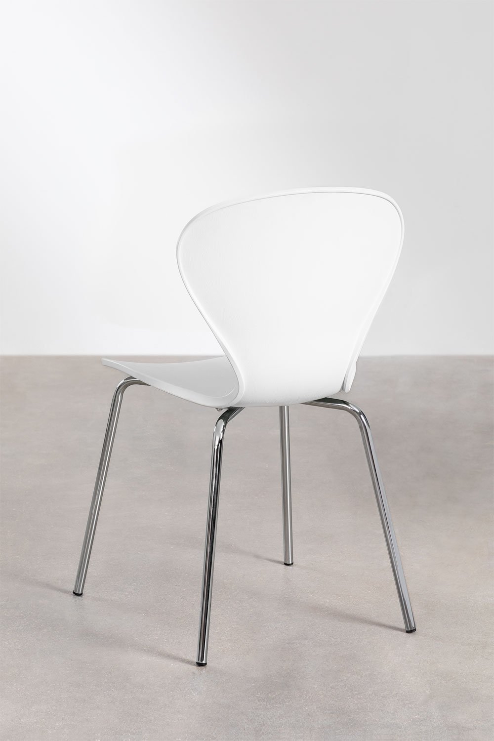 Set van 2 stapelbare eetkamerstoelen Uit, galerij beeld 3