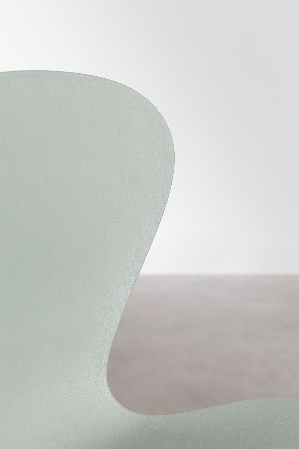 Set van 4 stapelbare eetkamerstoelen Uit, galerij beeld 4