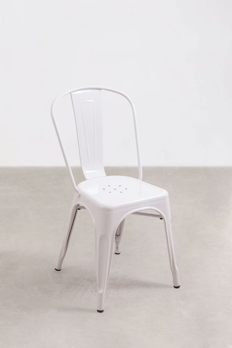 Set van 4 stapelbare stoelen LIX