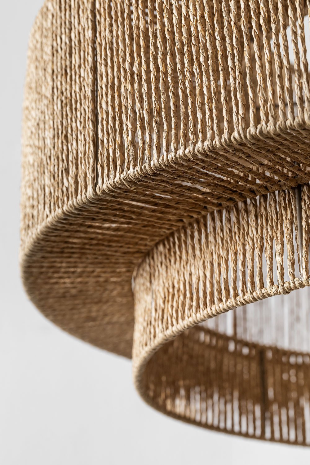 Hanglamp voor buiten van gevlochten papier Kena, galerij beeld 4