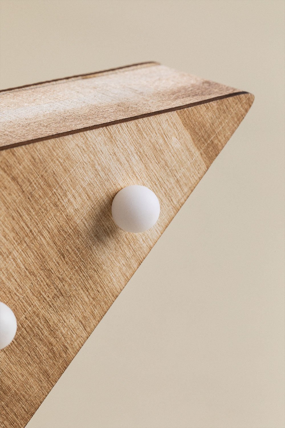 Houten ster met LED-verlichting Lliva, galerij beeld 6