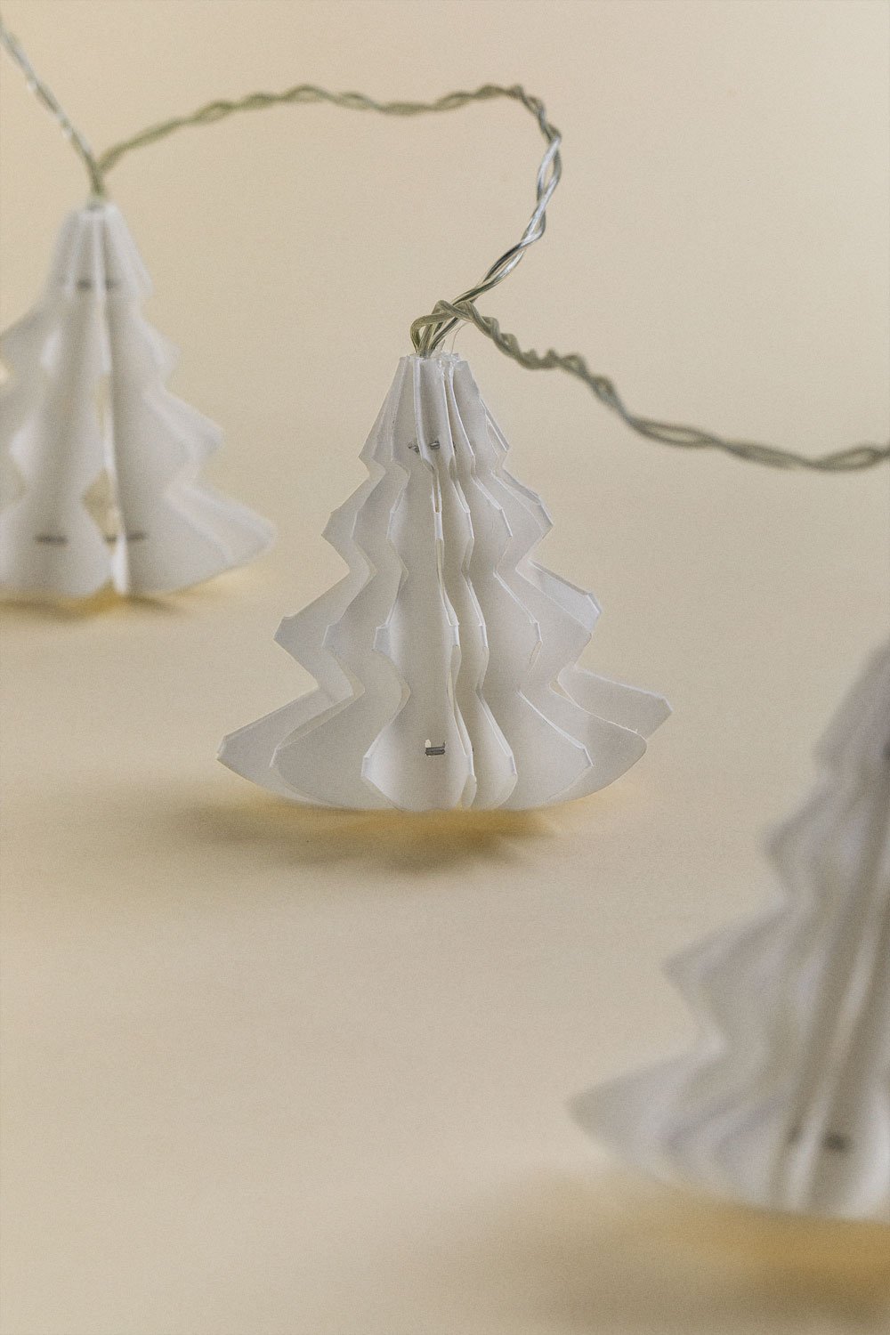 Decoratieve kerstguirlande met LED-verlichting 2,20 m Abete, galerij beeld 5