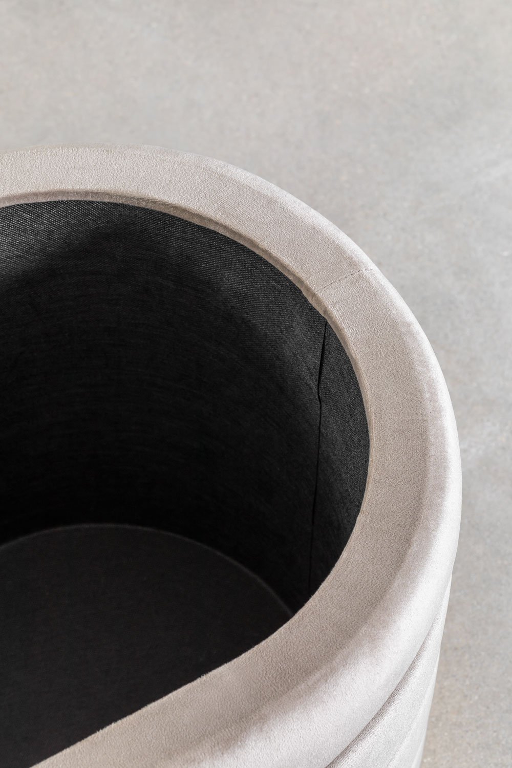 Bank met opbergruimte 80 cm in Bradford fluweel, galerij beeld 6