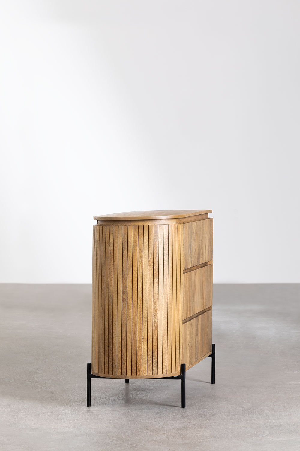 Analis mangohouten ladekast, galerij beeld 5