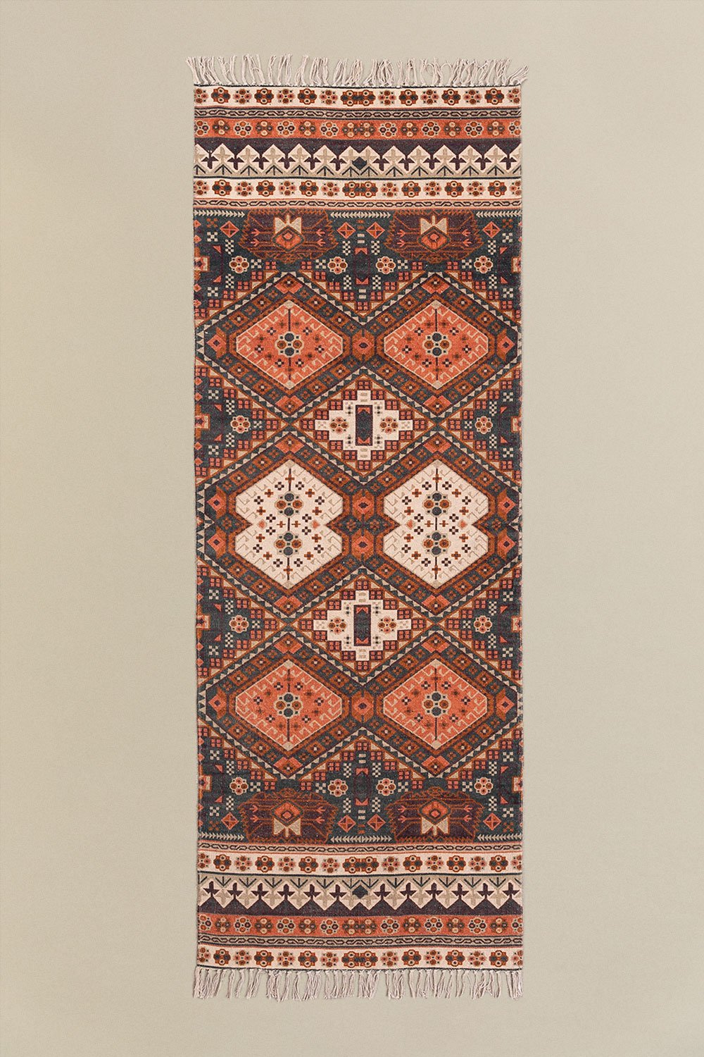 Katoenen vloerkleed (200x74 cm) Alaina, galerij beeld 1