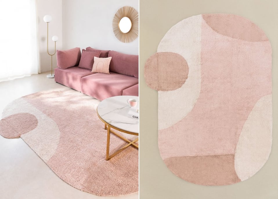 Katoenen vloerkleed  250x155 cm Vega