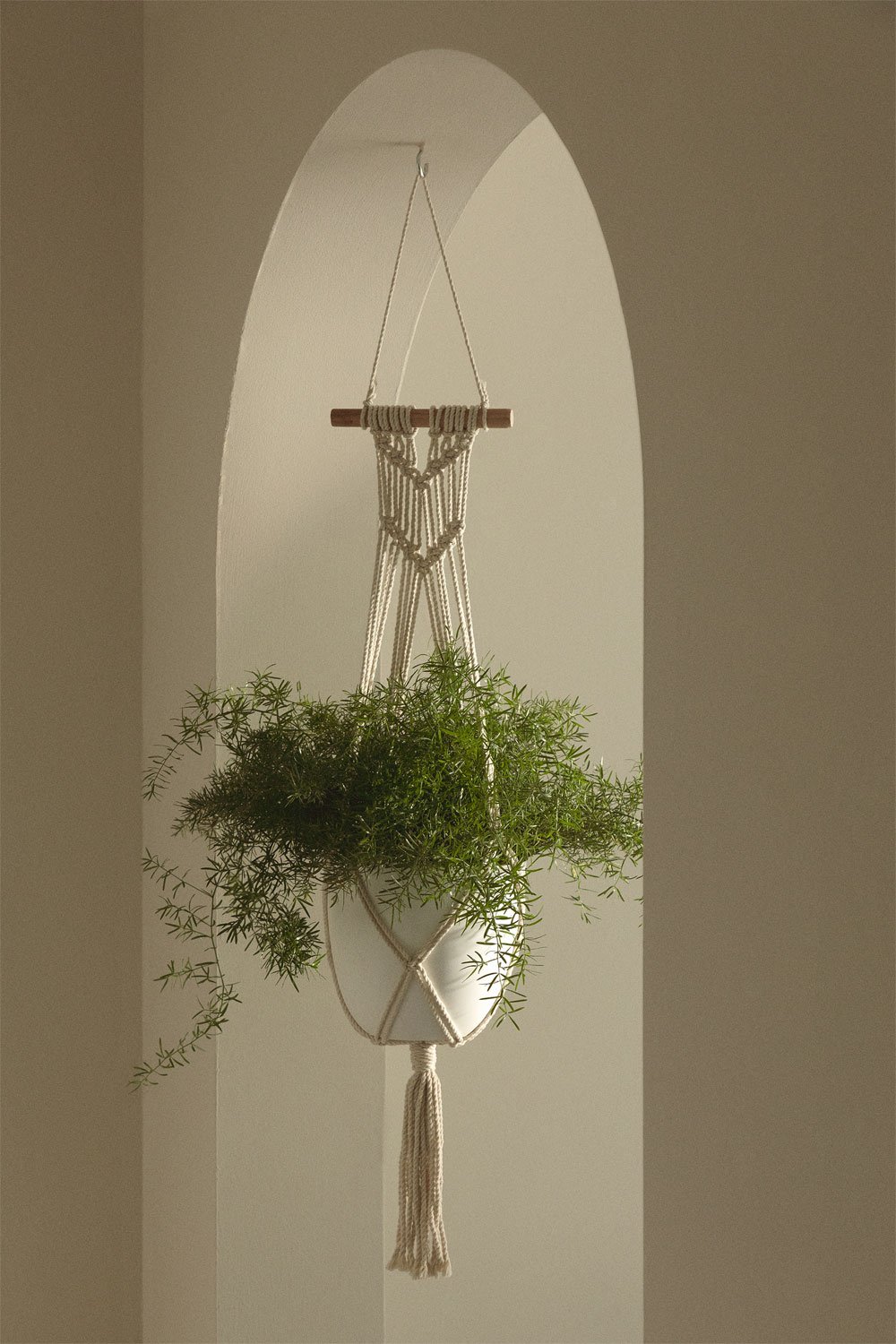 Tutmes macramé hangende plantenbak, galerij beeld 1