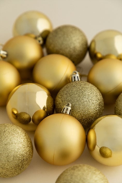 Set van 24 kerstversieringen Deirec