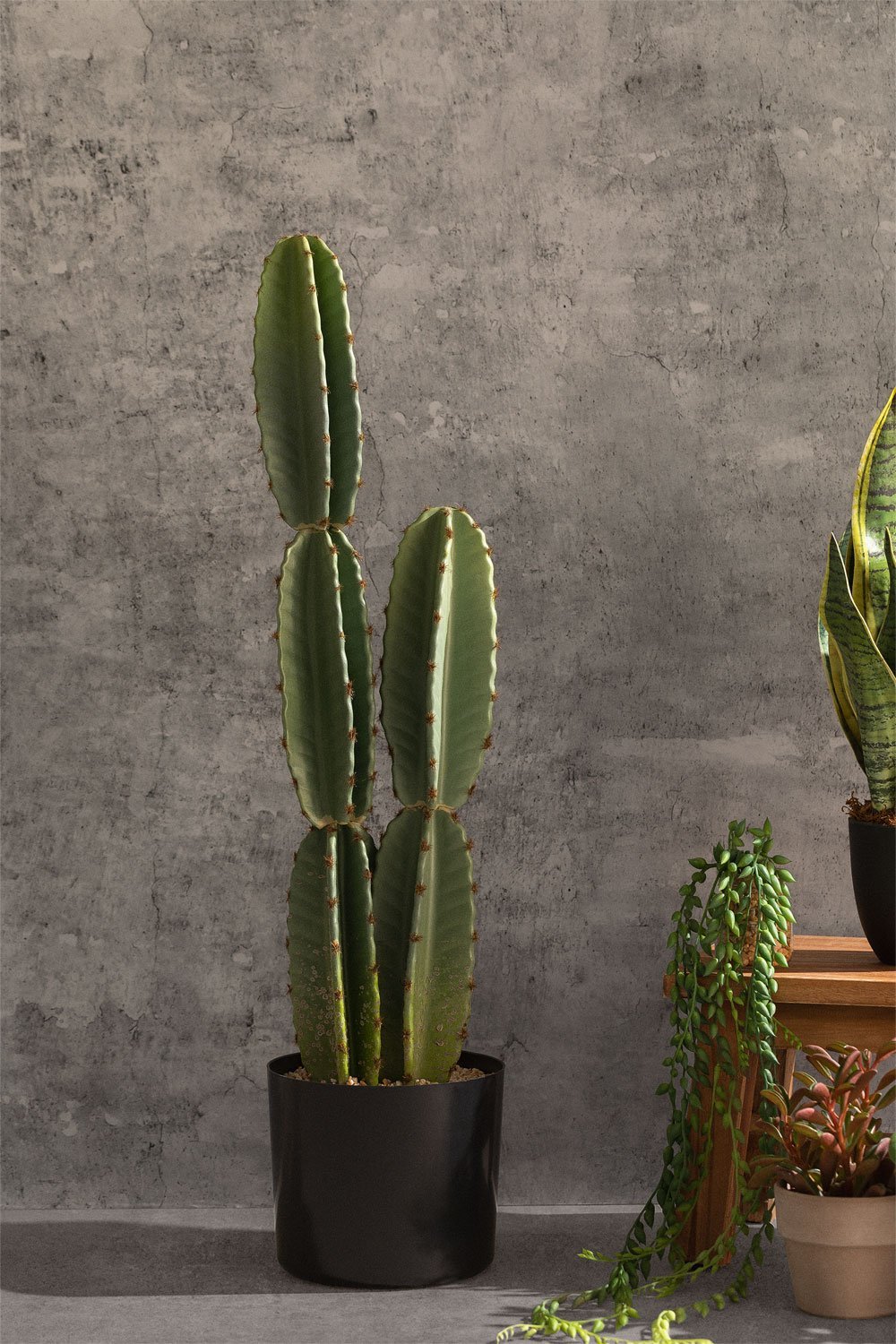 Cactus Kunst Cereus 70 cm, galerij beeld 1
