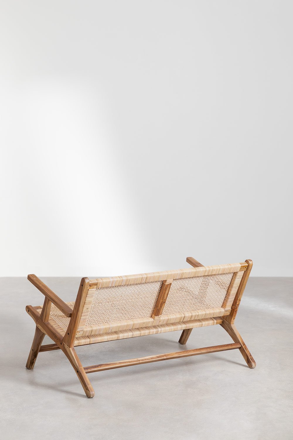 Catua teakhouten tuinbank, galerij beeld 5