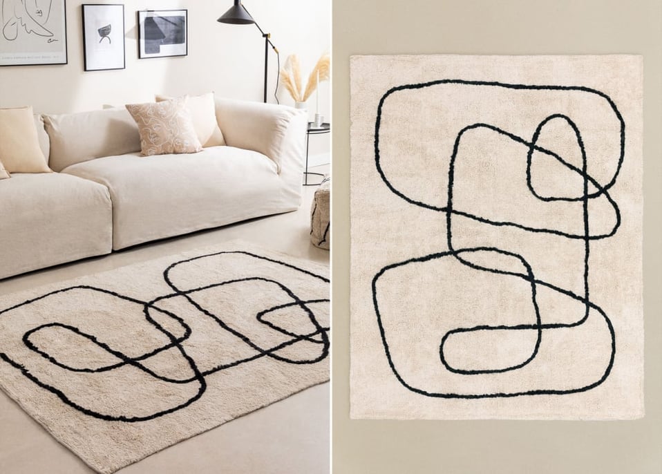 Katoenen Vloerkleed Edith