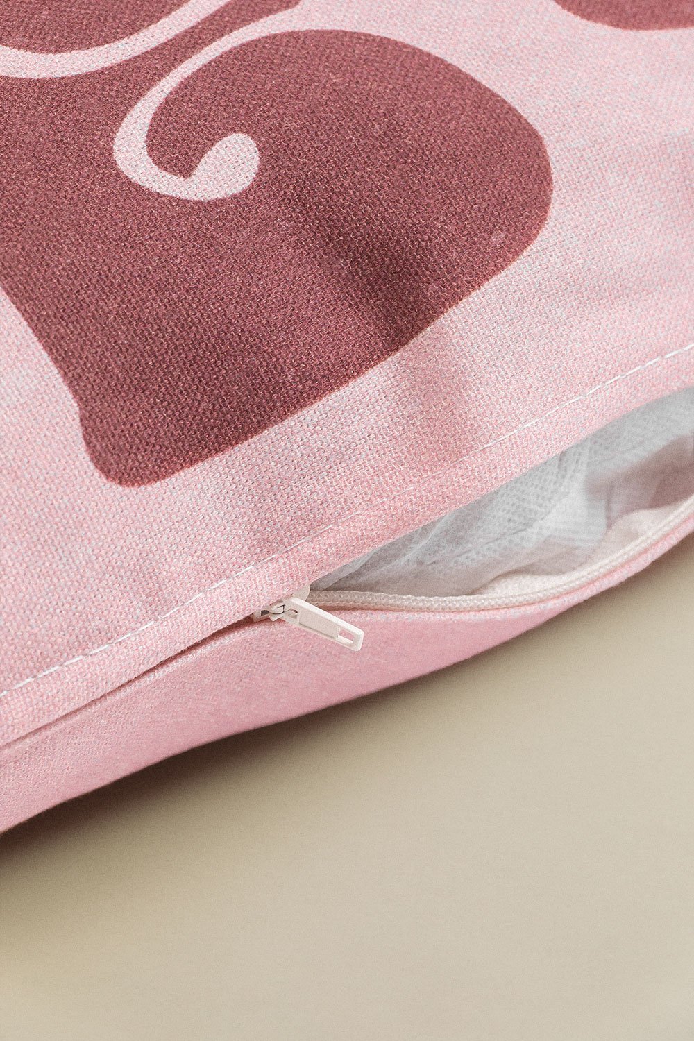 Rechthoekige katoenen hoes (30x50 cm) Peace & Love, galerij beeld 6