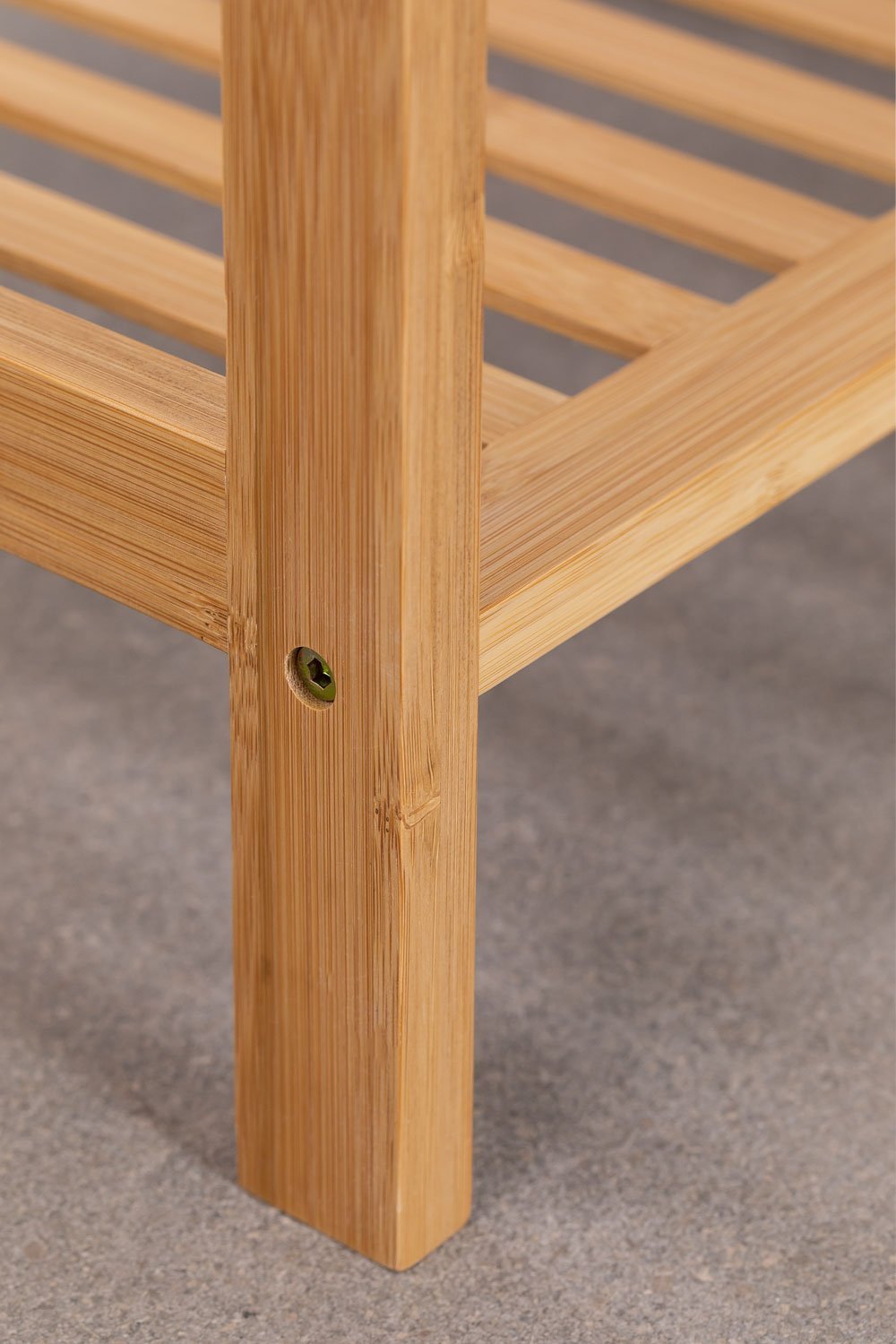 Krauford open kledingkast met bamboehouten planken, galerij beeld 8