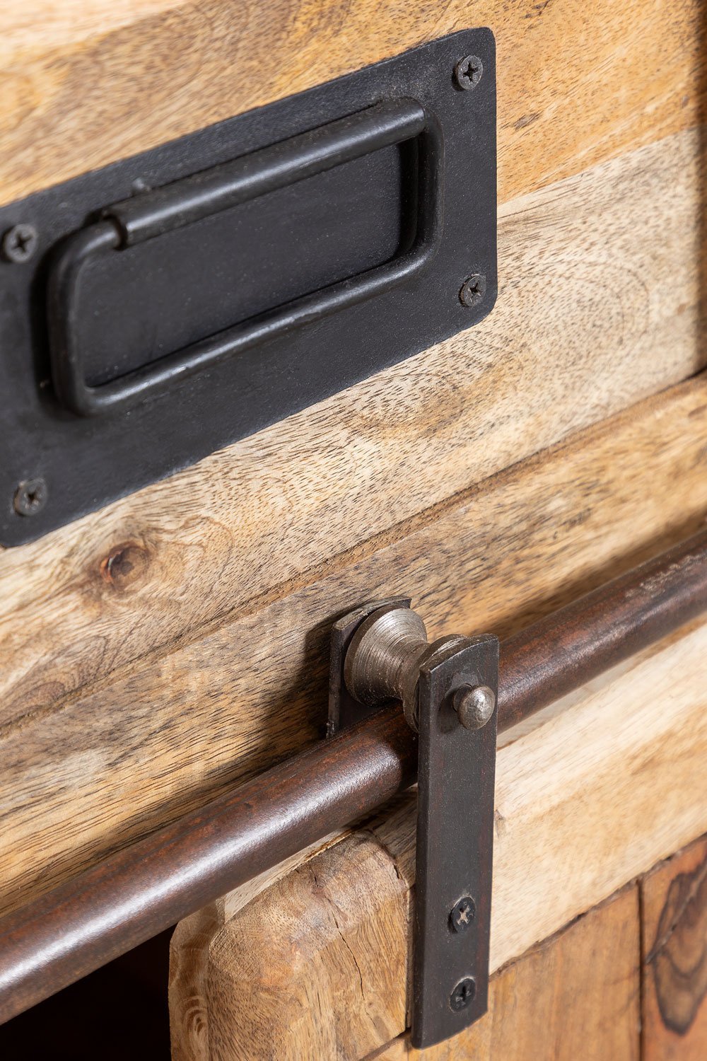 Dressoir met 2 lades in mangohout Uain, galerij beeld 5