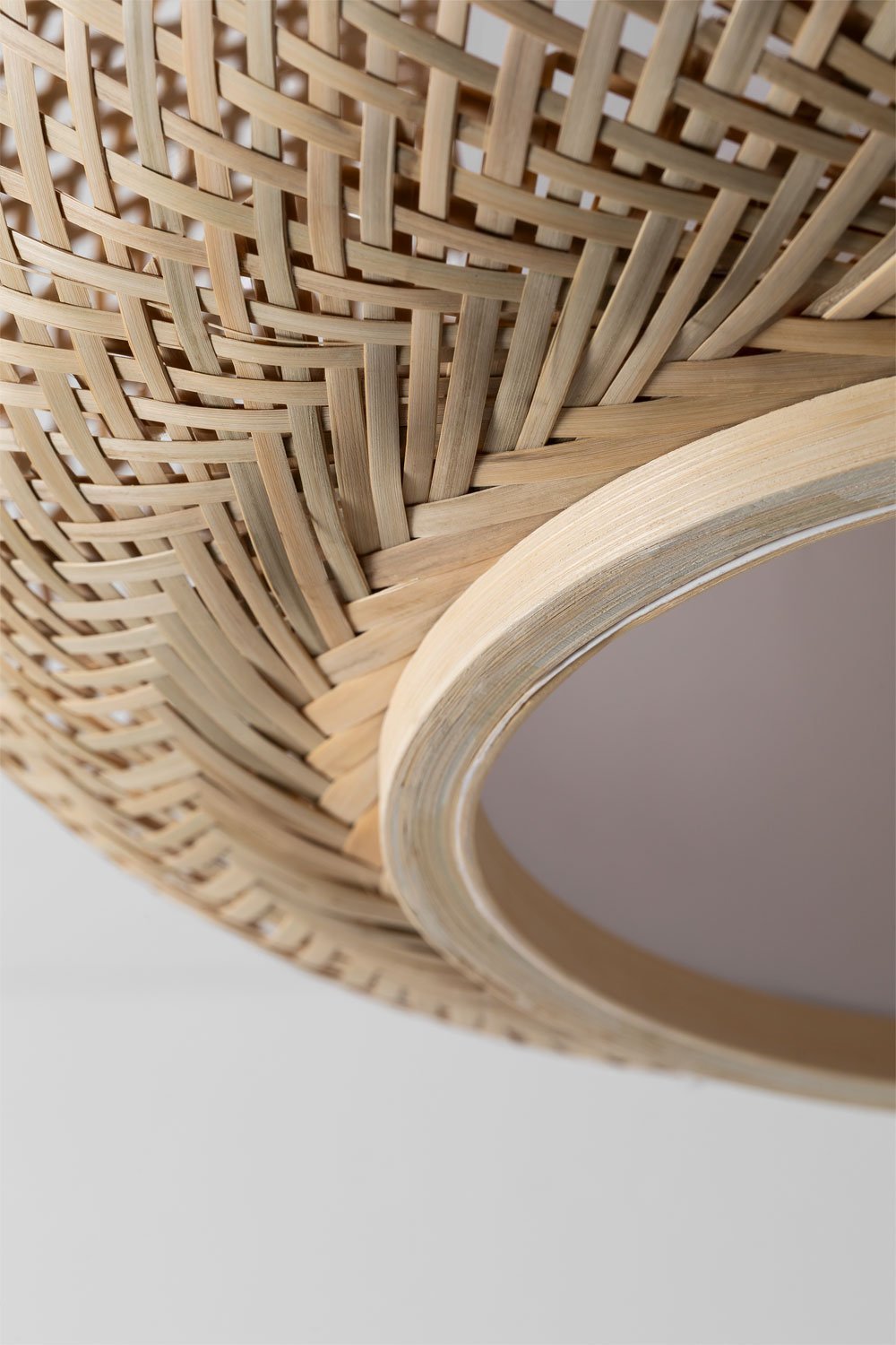 Terles Bamboe Plafondlamp, galerij beeld 4