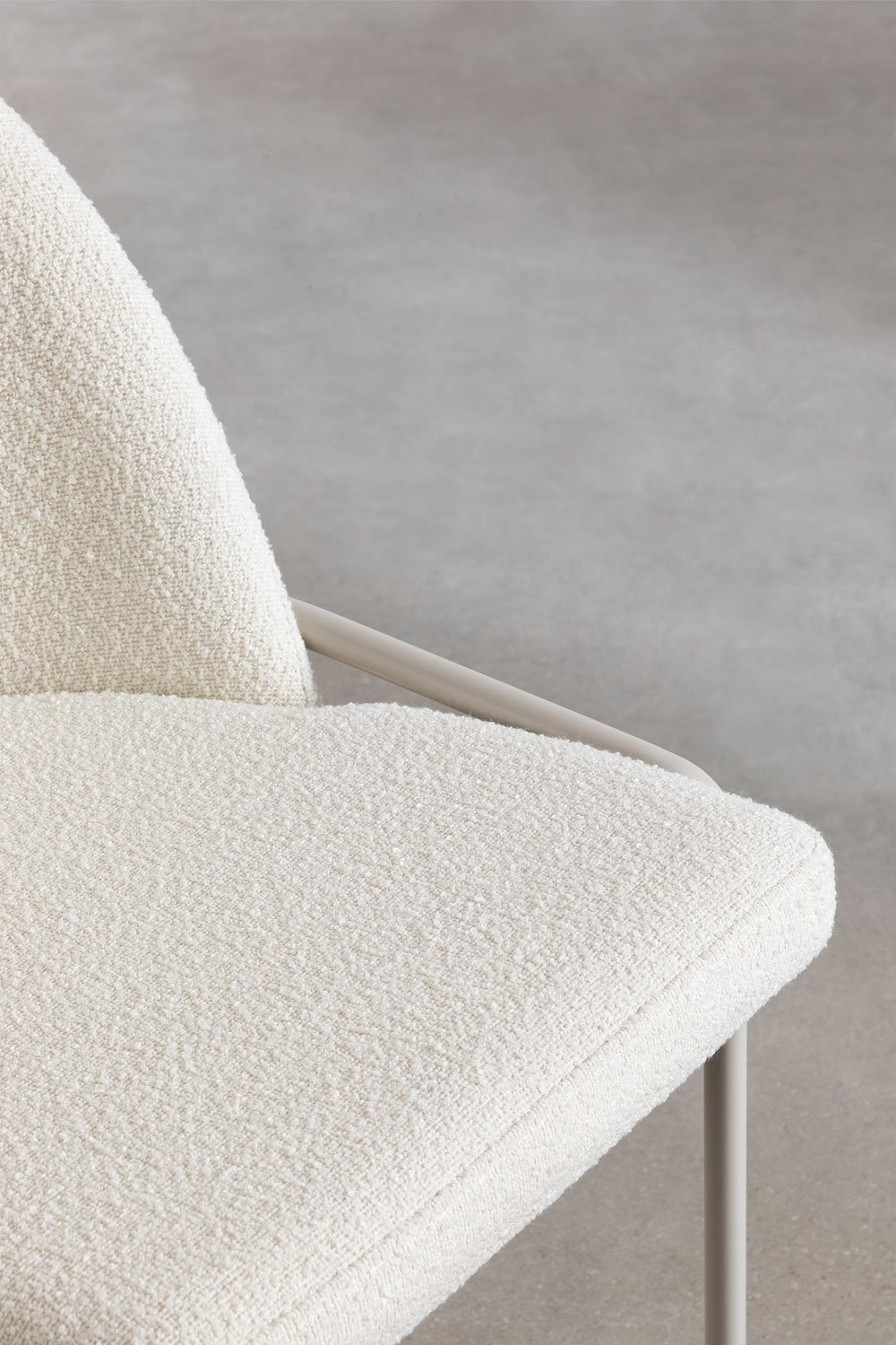 Pak van 2 Grolet gestoffeerde eetkamerstoelen, galerij beeld 7