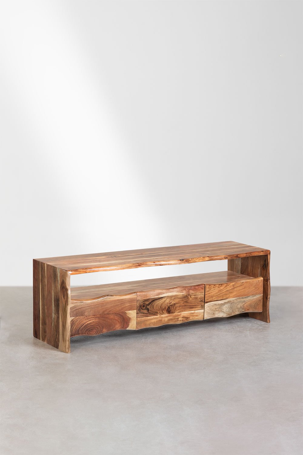 Yago tv-meubel van acaciahout, galerij beeld 1