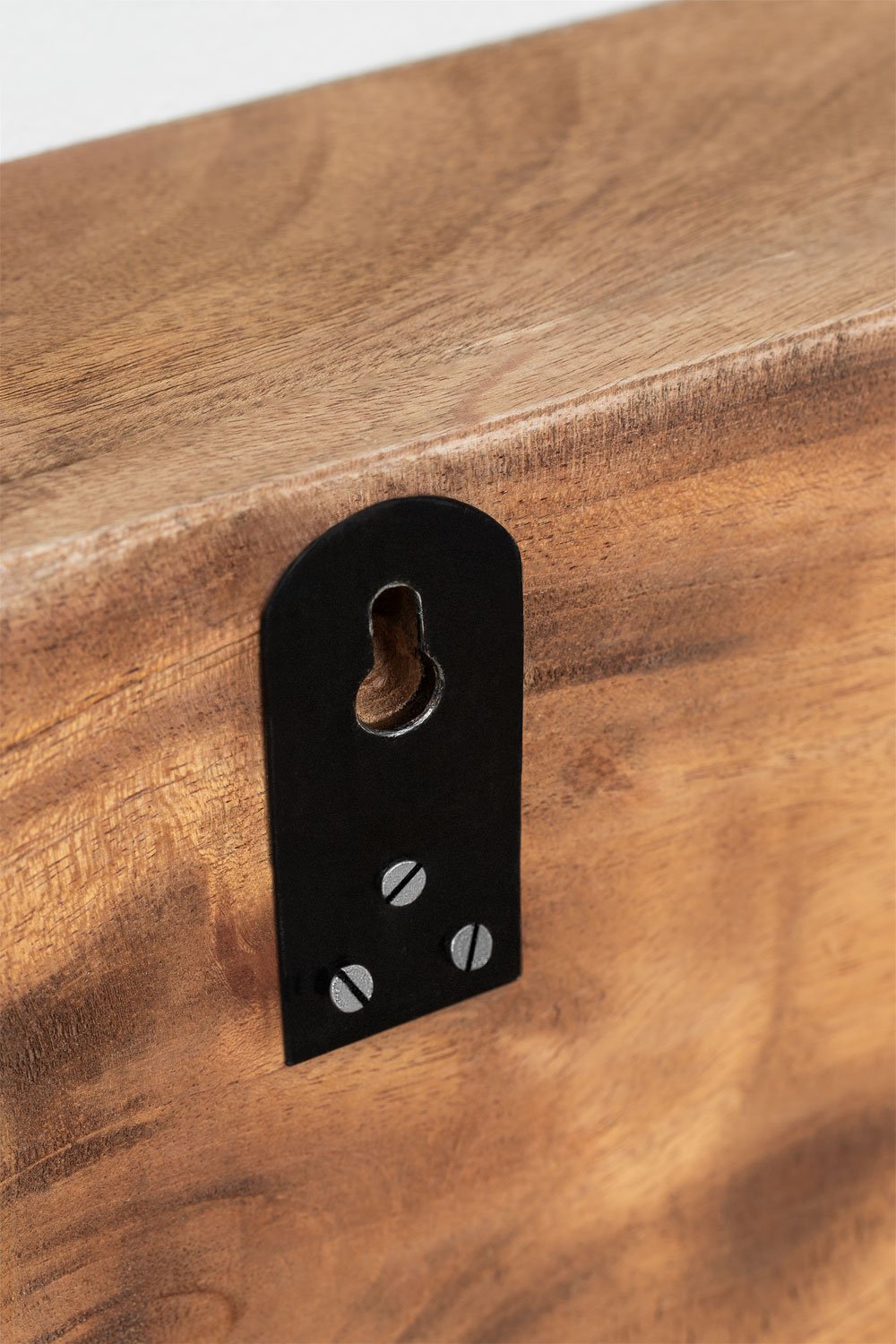 Gerhan wandkapstok met plank van gerecycled hout, galerij beeld 6