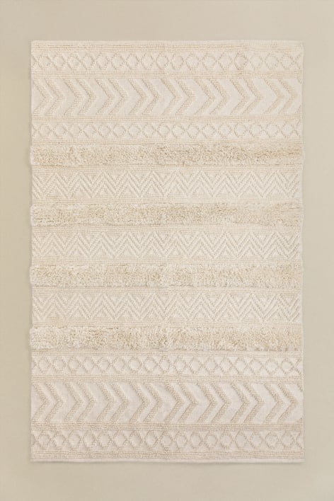 Vloerkleed van wol en katoen (255x165 cm) Lissi