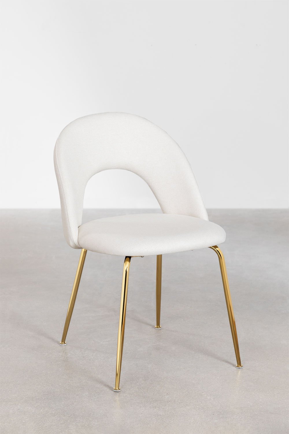 Eetkamerstoel bekleed met Glorys Deluxe-stof, galerij beeld 1