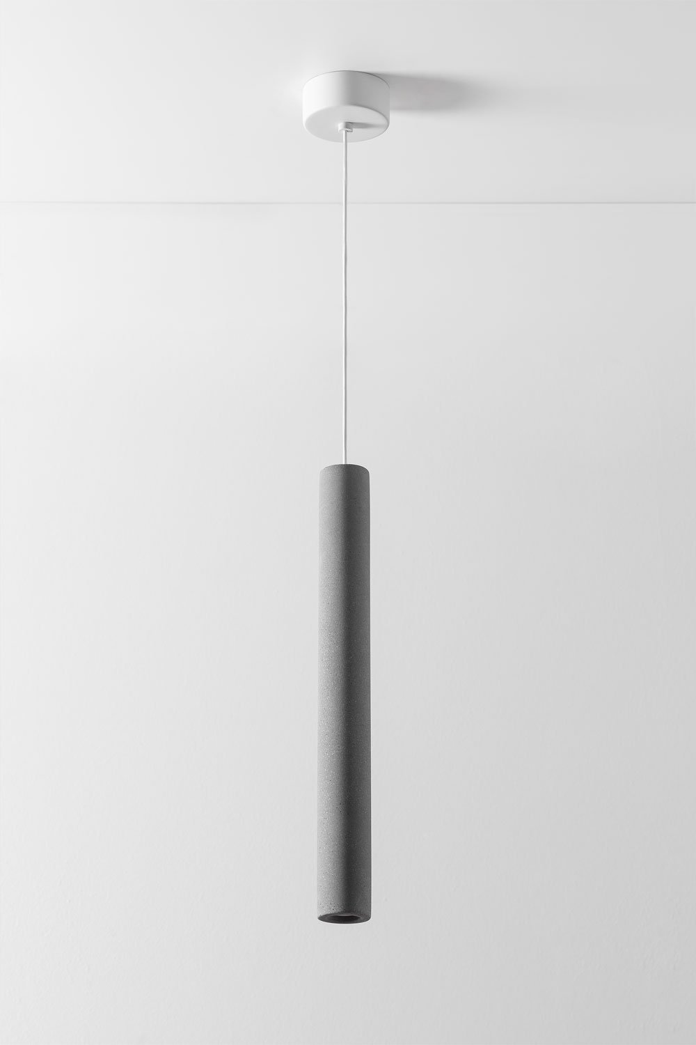 LED-plafondlamp in Amewa Cement , galerij beeld 3