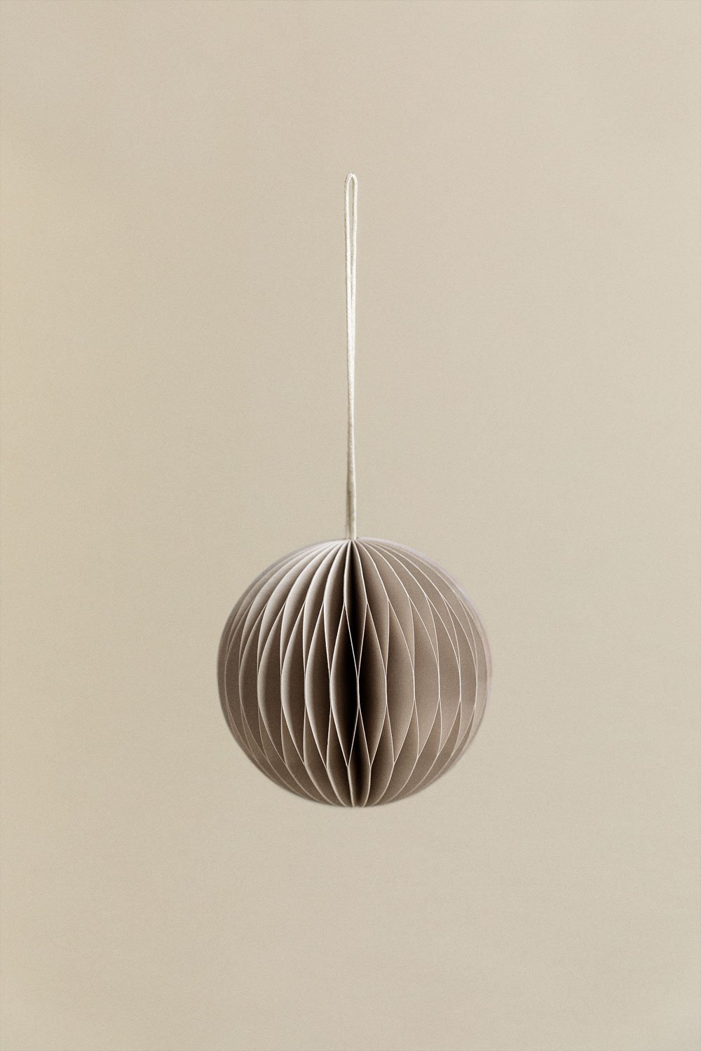 Set van 6 kerstballen in honingraatpapier Elsa, galerij beeld 2