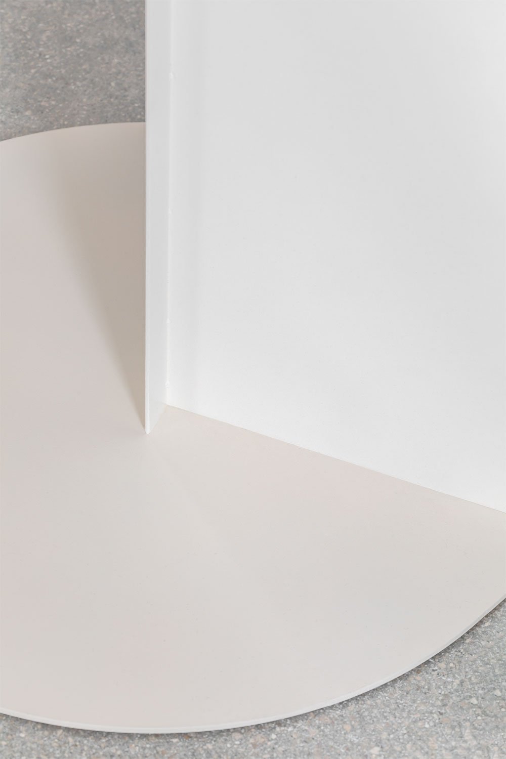 Ronde stalen bijzettafel (Ø40 cm) Wallace , galerij beeld 5