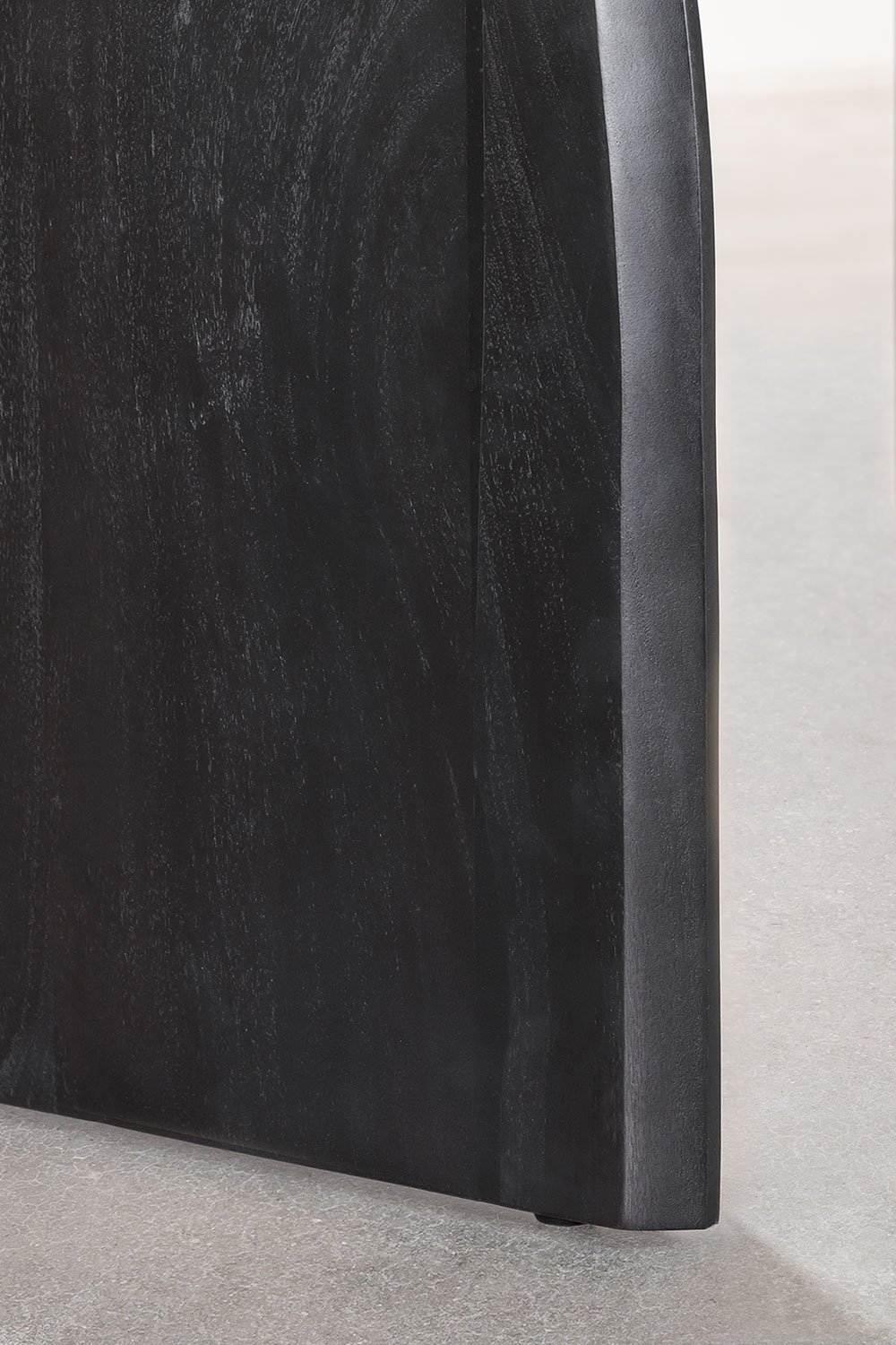 Ovale eettafel in acaciahout (200x100 cm) Bedum, galerij beeld 6