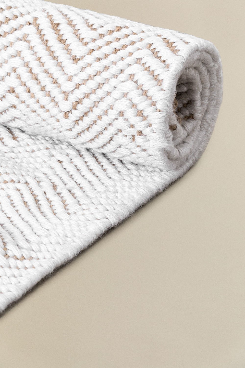 Jute vloerkleed (300x200 cm) Maxandra, galerij beeld 4