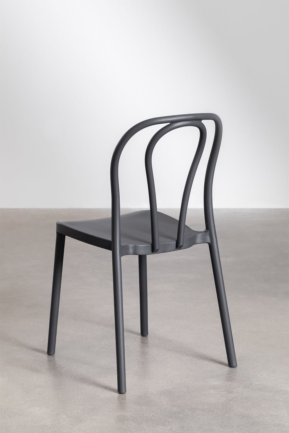 Set van 2 stapelbare tuinstoelen in polypropyleen Mizzi, galerij beeld 4