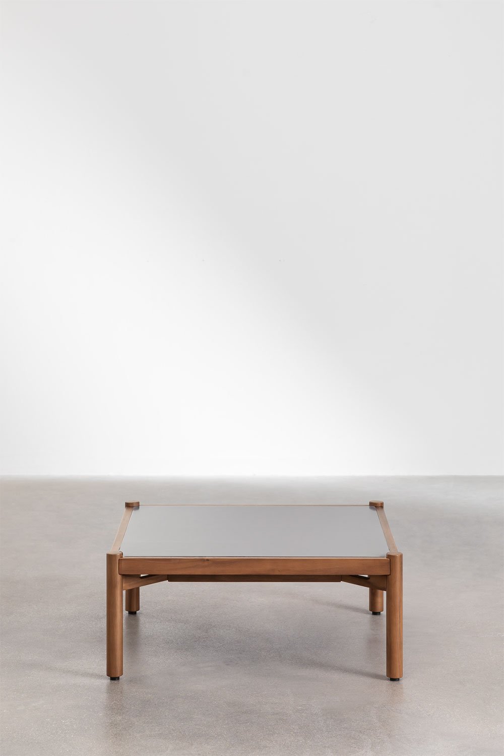 Salontafel in cement en acaciahout Gamila, galerij beeld 4