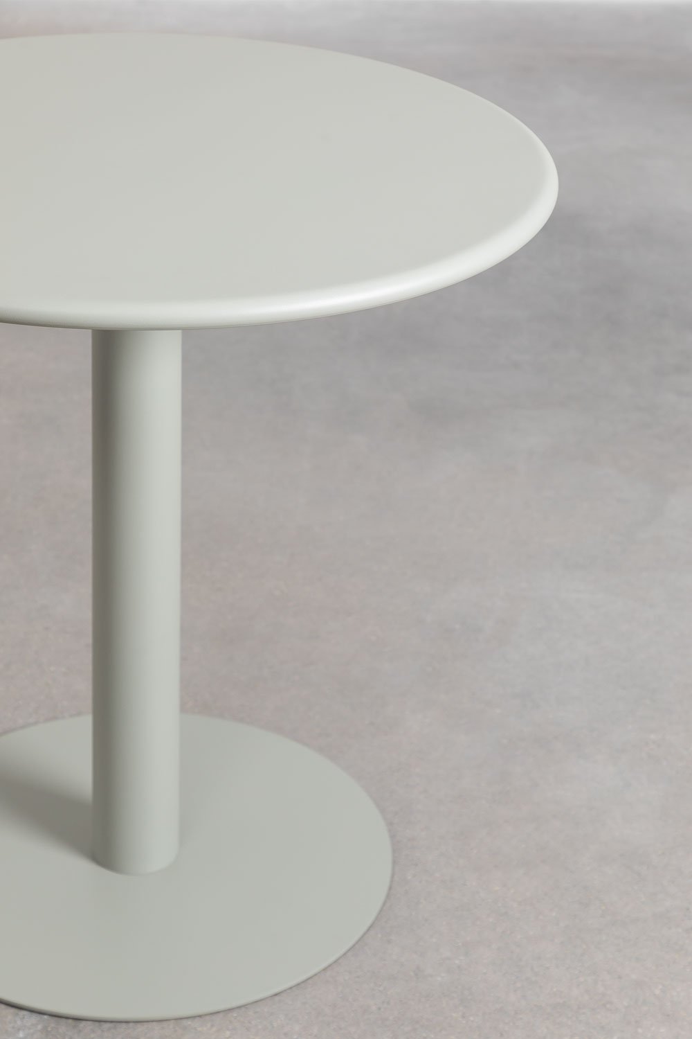 Ronde tuintafel Ø70 cm van metaal Mizzi, galerij beeld 2
