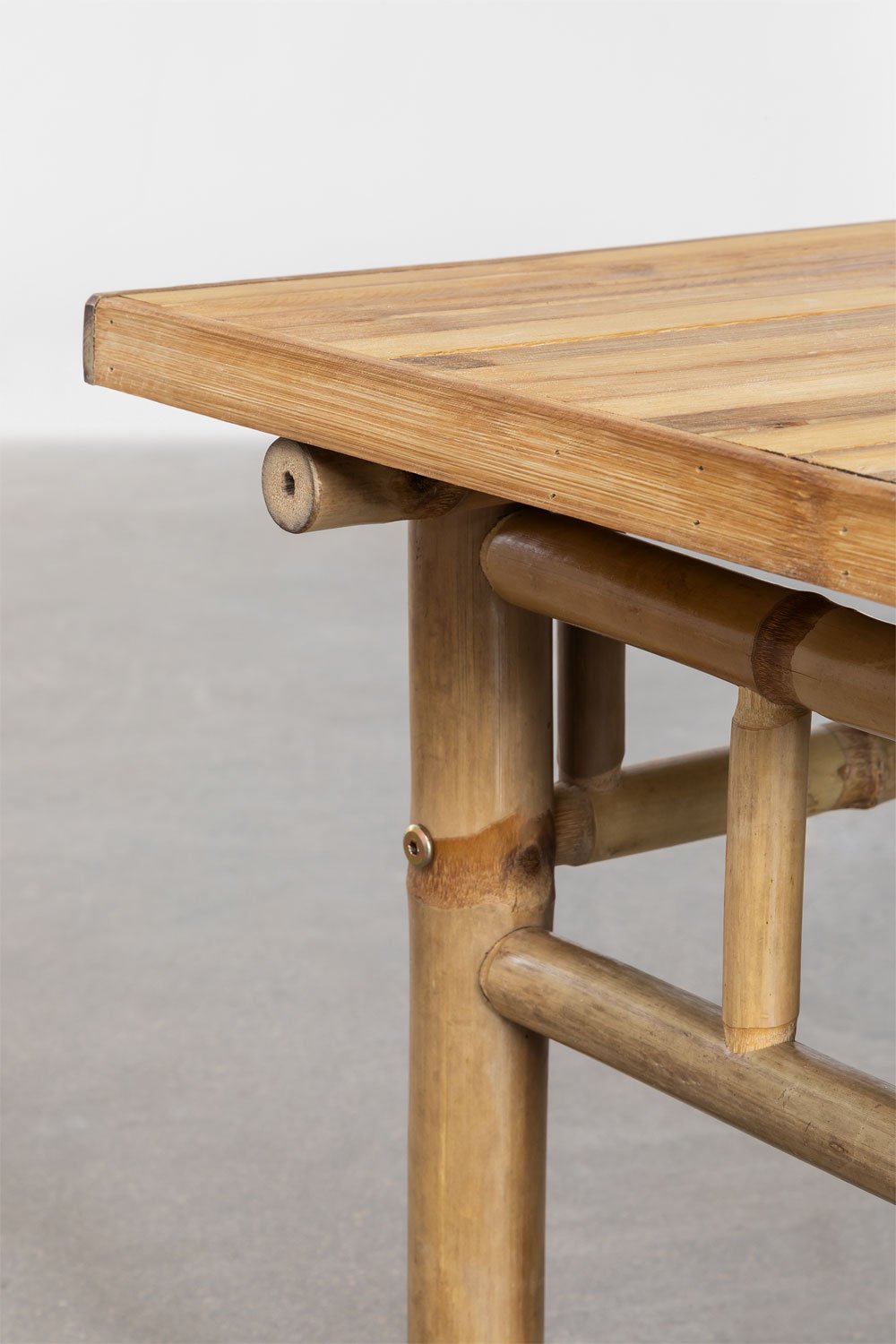 Tuinset met 2-zitsbank, 2 fauteuils en Livayna bamboe salontafel, galerij beeld 12