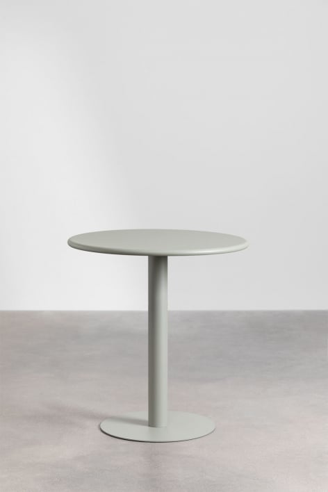 Ronde keuken tafel Ø70 cm in ijzer Mizzi