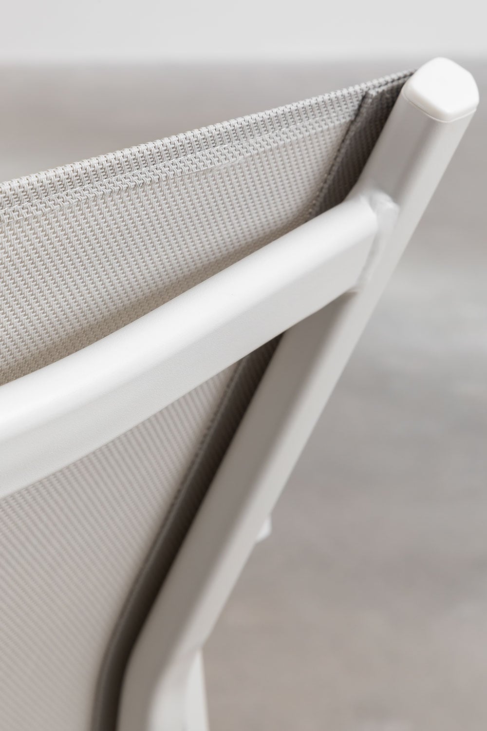 Starmi aluminium uitschuifbare tafelset 90x180-90 cm en 4 Eika tuinstoelen, galerij beeld 10