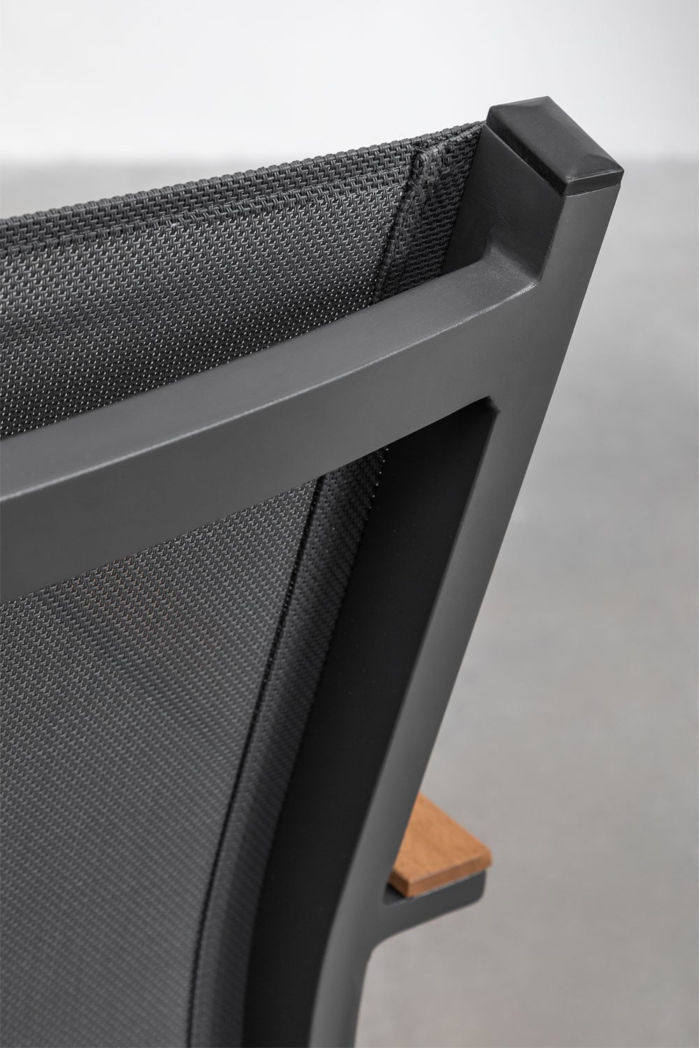 Stapelbare aluminium tuinstoel Archer, galerij beeld 6