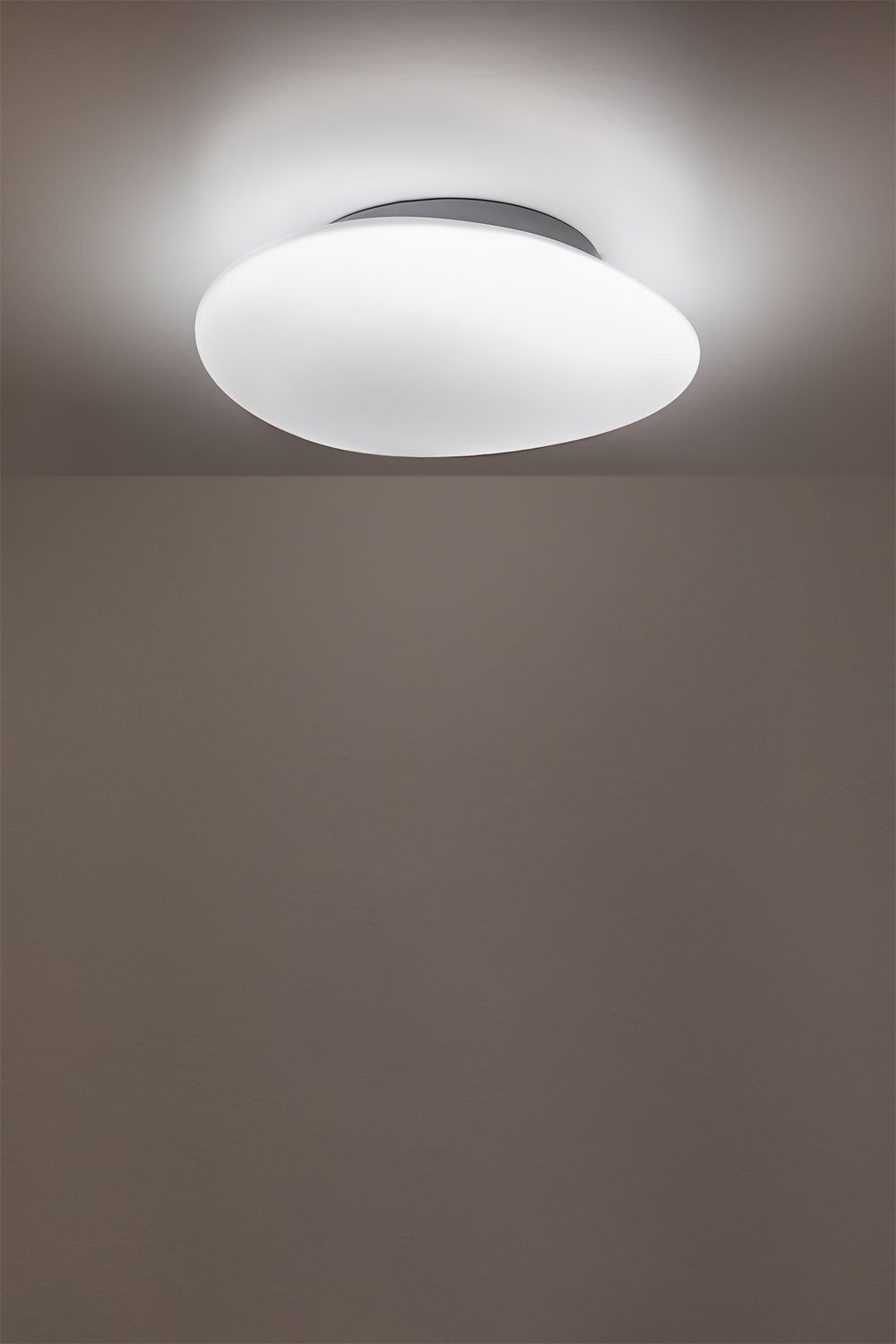 Ronde plafondlamp van ijzer Maksim, galerij beeld 3