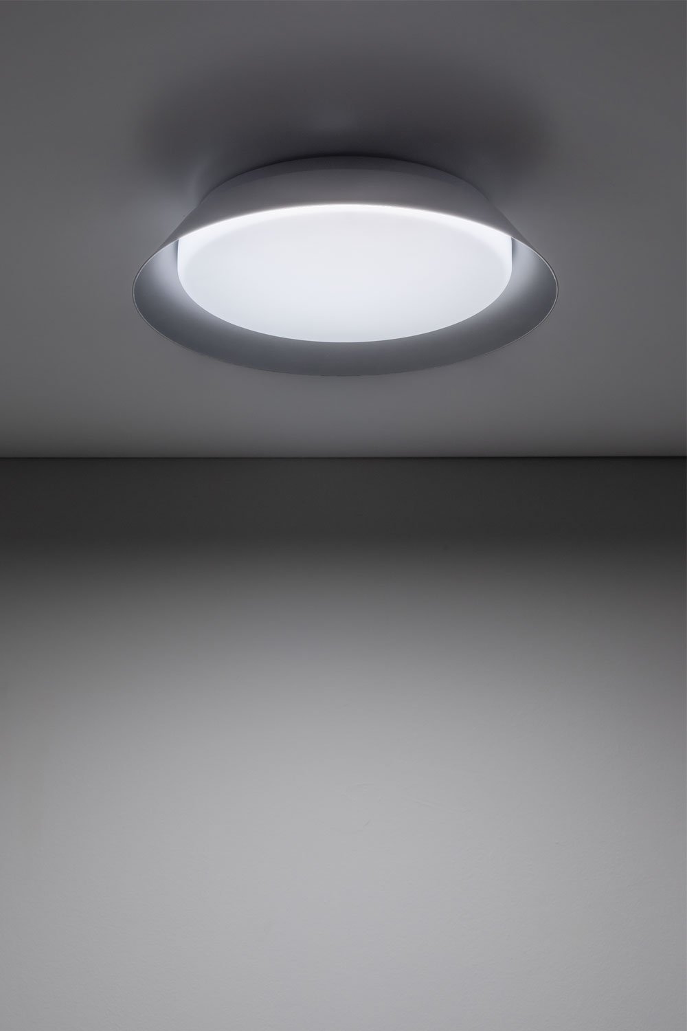 LED-plafondlamp in methacrylaat en metaal Dreville , galerij beeld 2