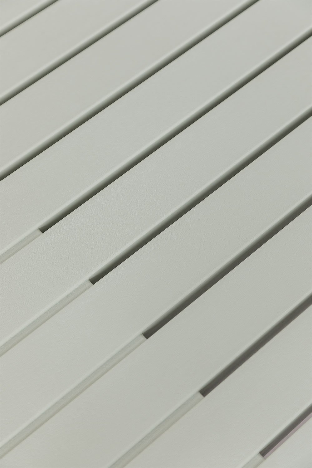 Rechthoekige tuintafel 210x100 cm in aluminium Marti, galerij beeld 6