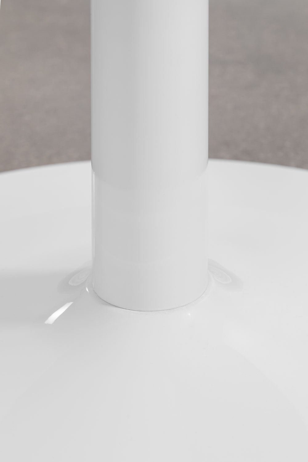 Ronde eettafel van MDF en ijzer Yvetta, galerij beeld 4