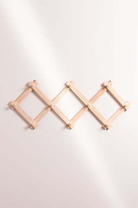 Houten wandkapstok Ixi