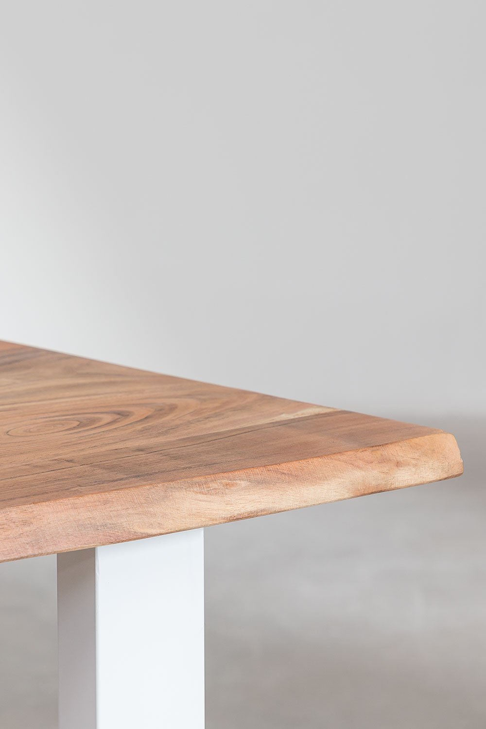 Rechthoekige eettafel van Sami-acaciahout   , galerij beeld 5