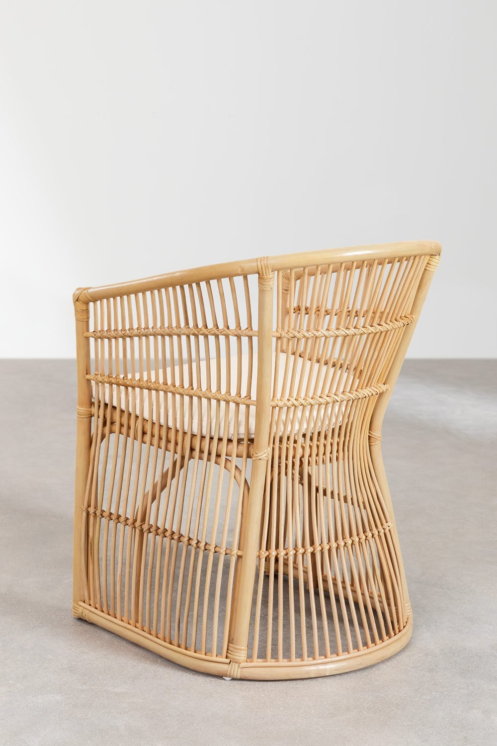 Set van 2 tuinstoelen in rattan Izabal, galerij beeld 4