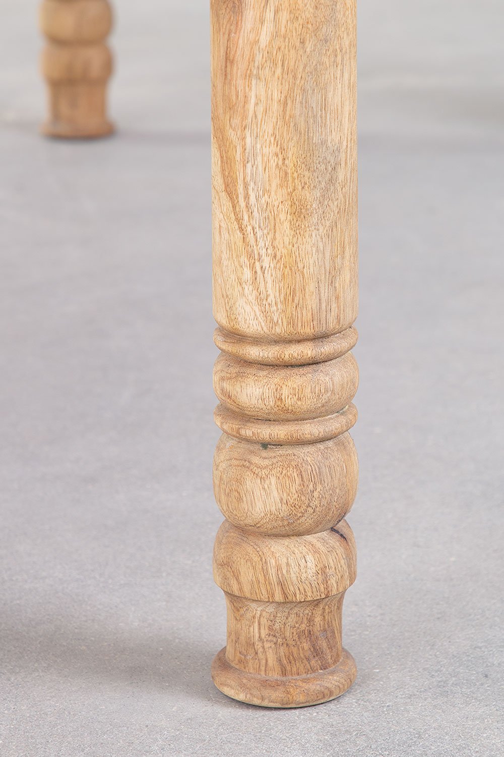 Rechthoekige eettafel in mangohout (160x90 cm) Taraz     , galerij beeld 6